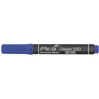 Маркер перманентный Dry-Safe Pica 520/41 синий