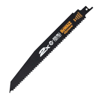 Полотно для сабельной пилы по дереву с гвоздями DeWalt DT2307L (5 шт)