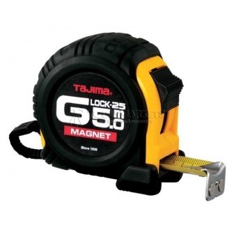 Рулетка TAJIMA MAGNET ударостойкая 5 м x 25 мм