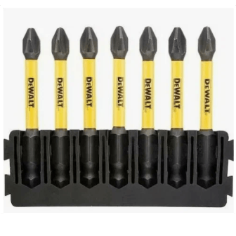 Биты PZ2 57 мм DeWalt DT70821-QZ (7 шт)