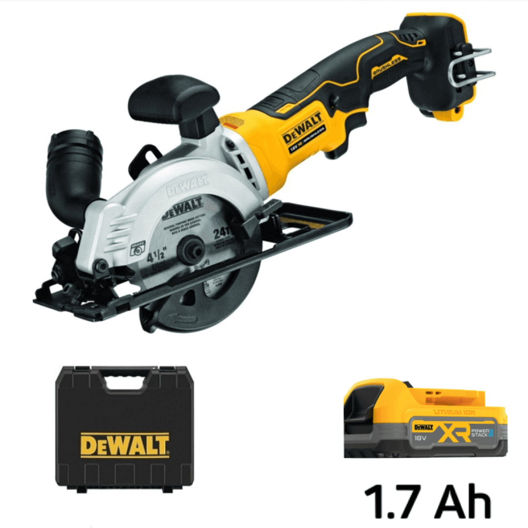 Аккумуляторная дисковая пила DeWalt DCS571E1T в кейсе