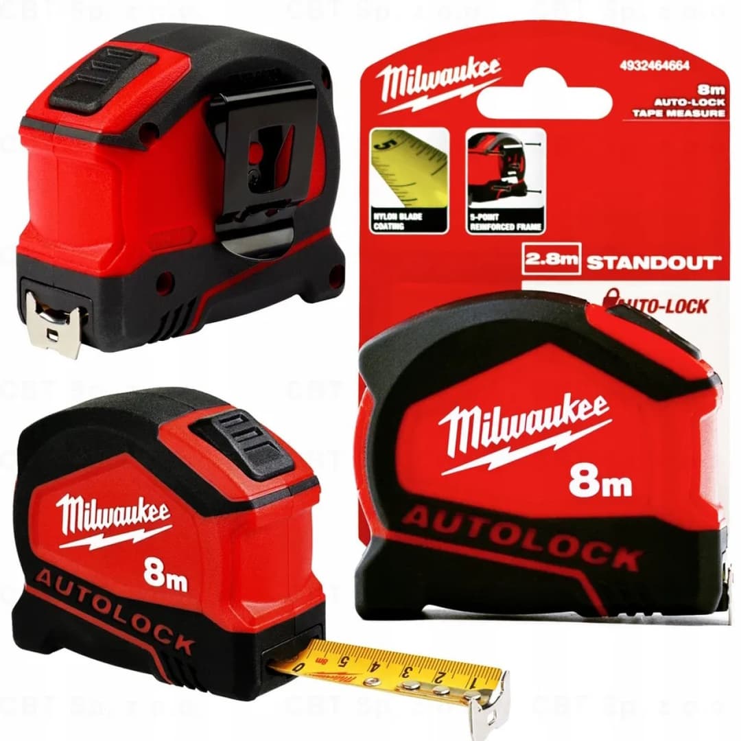 Рулетка Milwaukee Autolock 8м х 25мм