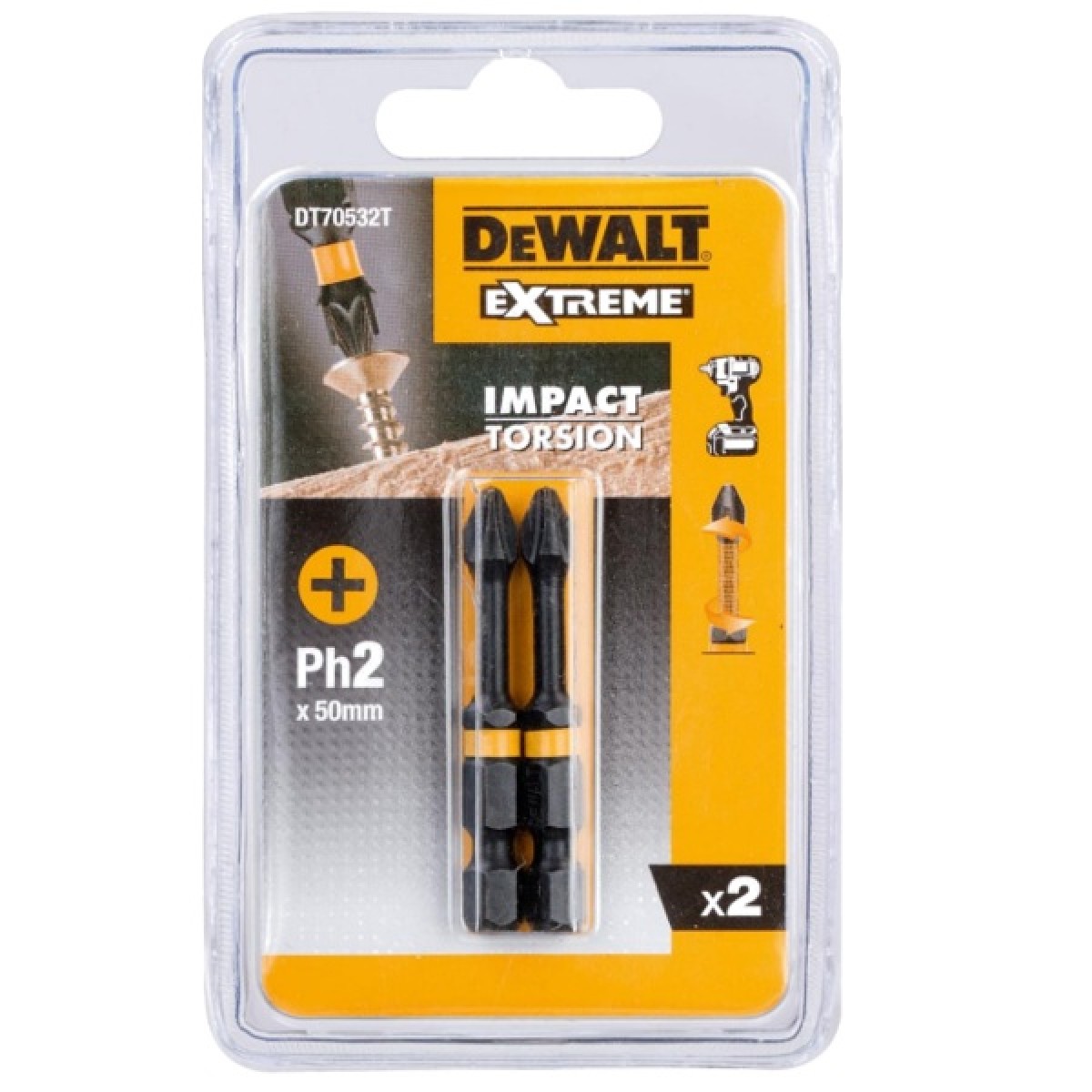 Dewalt ph2 deals impact bits