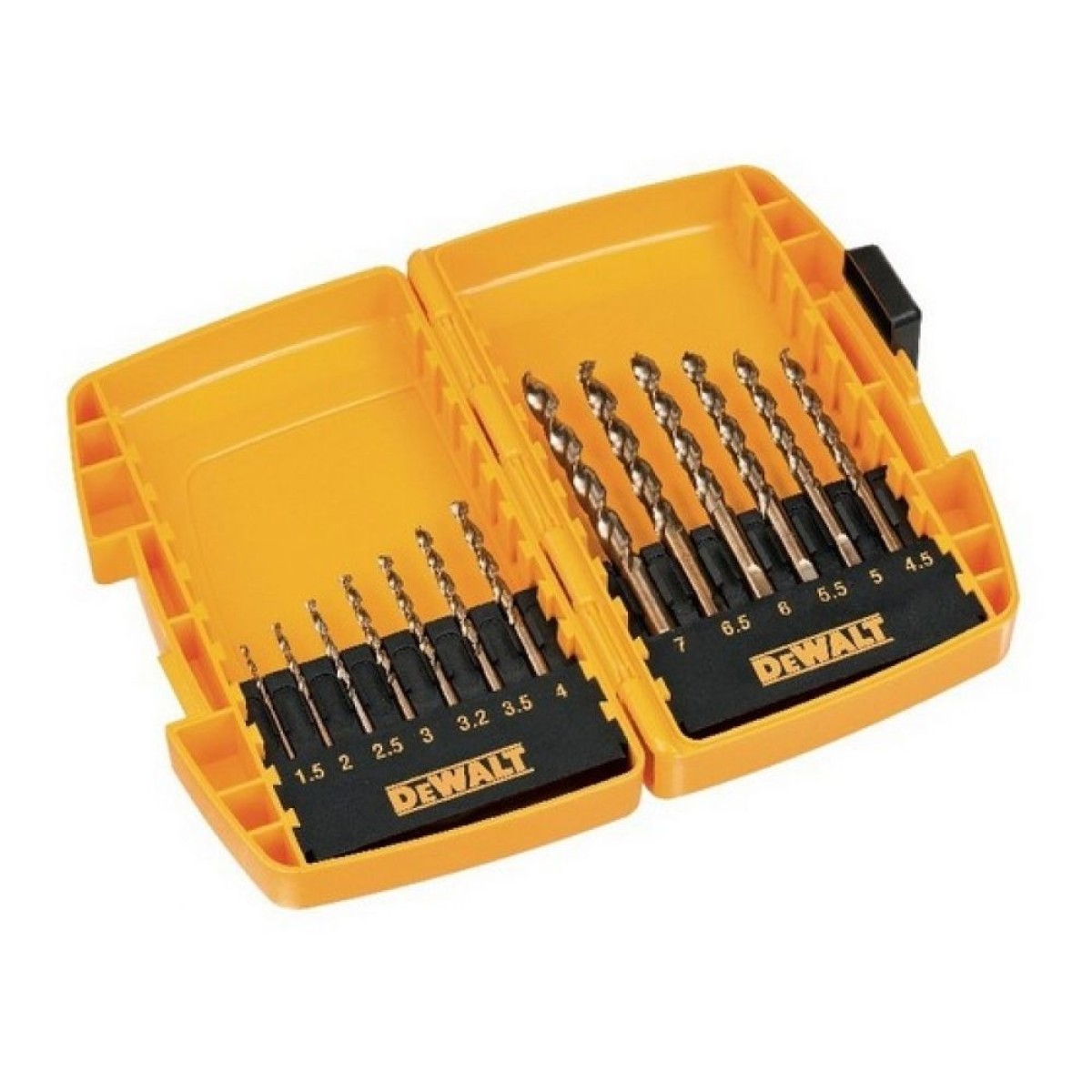 Набор сверл по металлу DEWALT HSS-G 1,5-7 мм (13 шт) - цена, отзывы ...