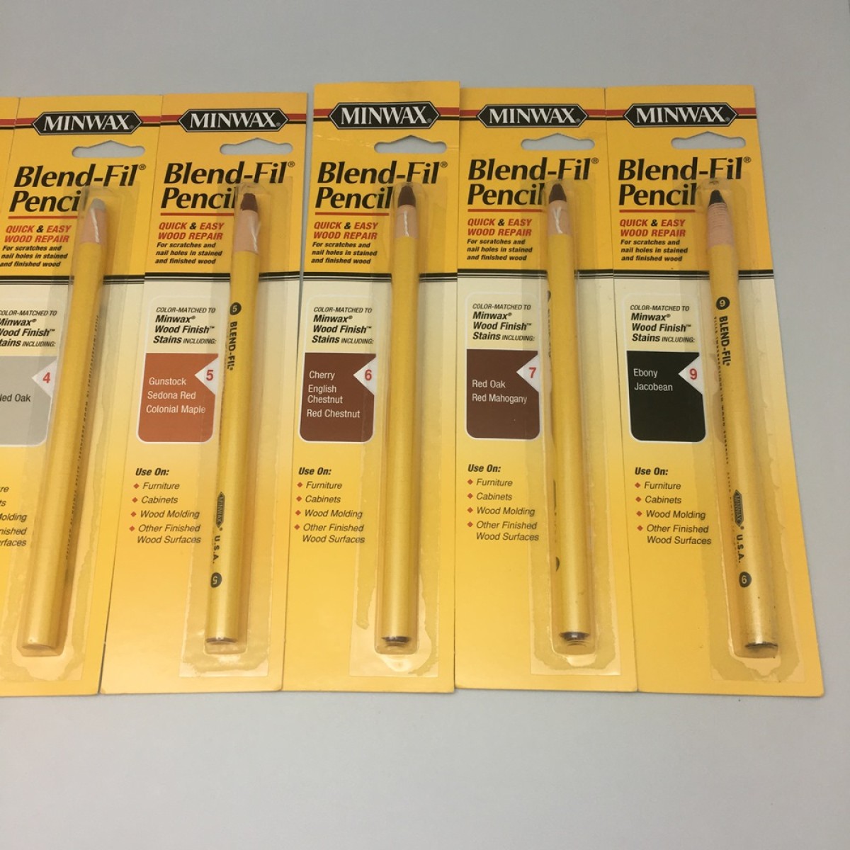 восковой карандаш для глянцевой мебели