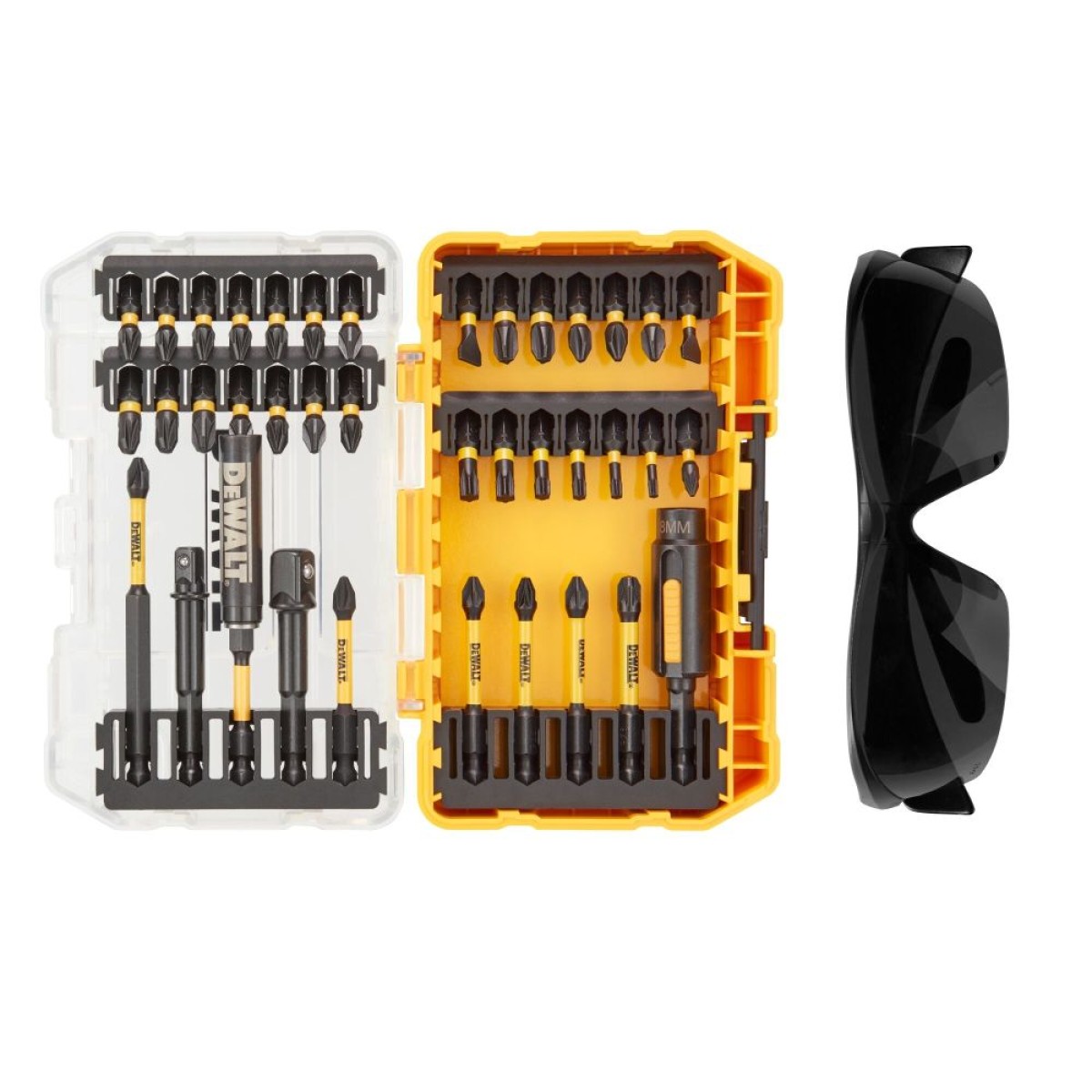 Набор ударных бит DeWalt FlexTorq (38 шт) в кейсе + очки - цена, отзывы ...