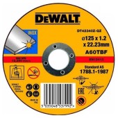 Круг отрезной по металлу DeWalt Industrial 125 мм