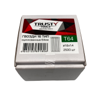 Гвоздь отделочный 16ga 64 мм Trusty