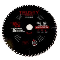 Диск пильный  Trusty-Tools Fine Finish чистый рез 250х30 60T