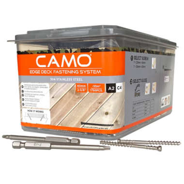 Саморезы для скрытого крепежа CAMO A2 60мм (1750 шт)