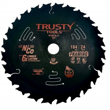 Диск пильный  Trusty-Tools Framing по дереву 184х20 24T
