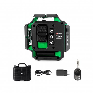 Лазерный уровень ADA Laser TANK 3-360 GREEN Basic Edition