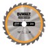 Диск пильный DEWALT CONSTRUCTION по дереву с гвоздями 250x30 24T