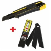 Нож с автофиксацией 18 мм Tajima Driver Cutter + 13 лезвий RB