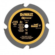 Диск пильный для фиброцемента DEWALT EXTREME 115 x 9.5 мм 4T