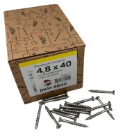 Фасадные саморезы DKM 4,8х40 из нержавеющей стали (300 шт)
