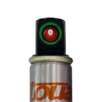 Газовый баллон Toua с зелёным клапаном 165 мм Премиум